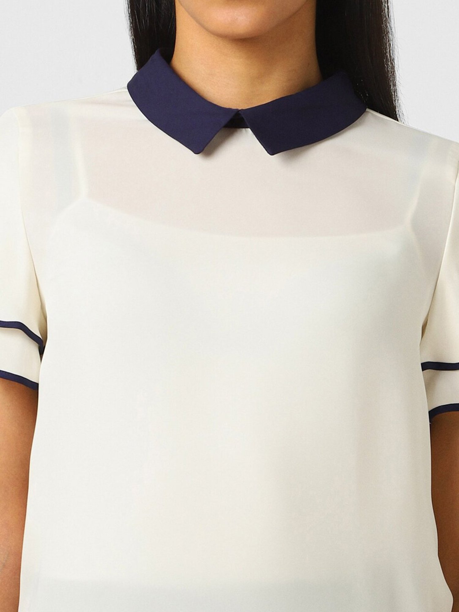 Van Heusen Beige Regular Fit Top