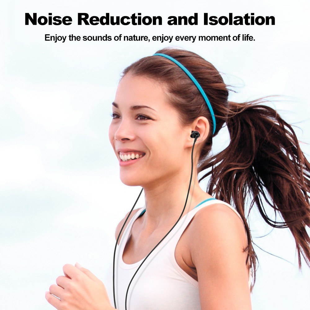 PTM D11 Wired In-ear Earphones Stereo Gaming Headset Metal Headphones with In-line Control & Microphone for PSP iPhone iPad Android Smartphones Tablet PC Laptop