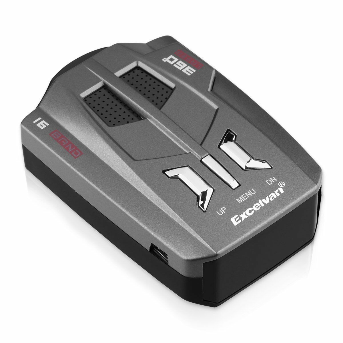 16 Band 360 Degree Car Trucker Speed Voice Alert Warning V9 Laser Radar Detector