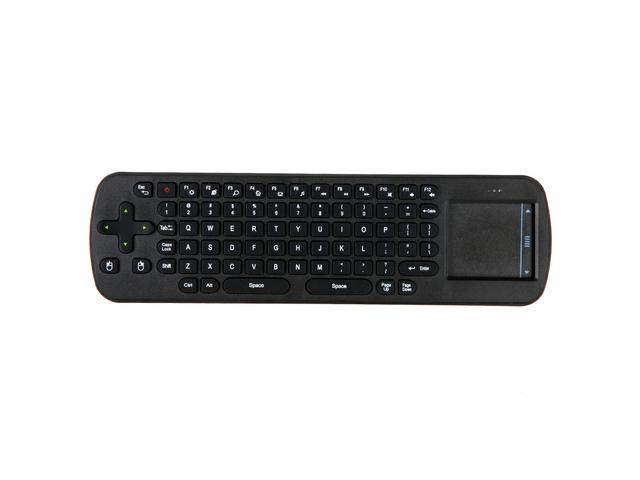RC12 Mini Handheld 2.4G Wireless Touchpad Air Mouse Keyboard Remote Control for PC Notebook Android TV BOX