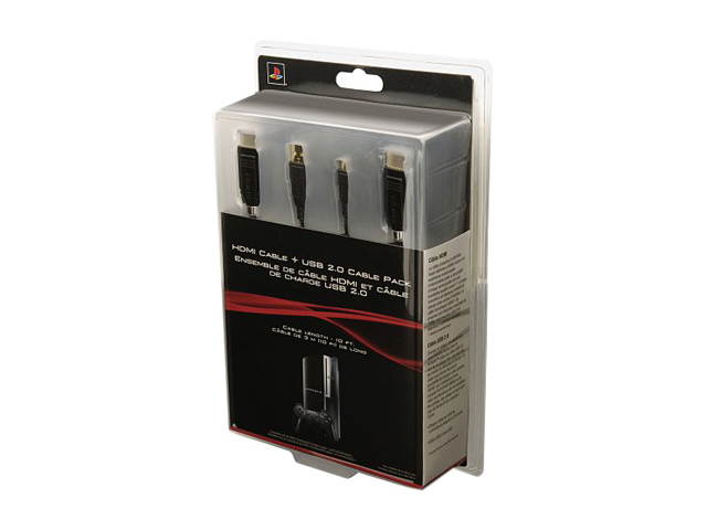 SONY HDMI Cable & USB 2.0 Cable Pack PS3