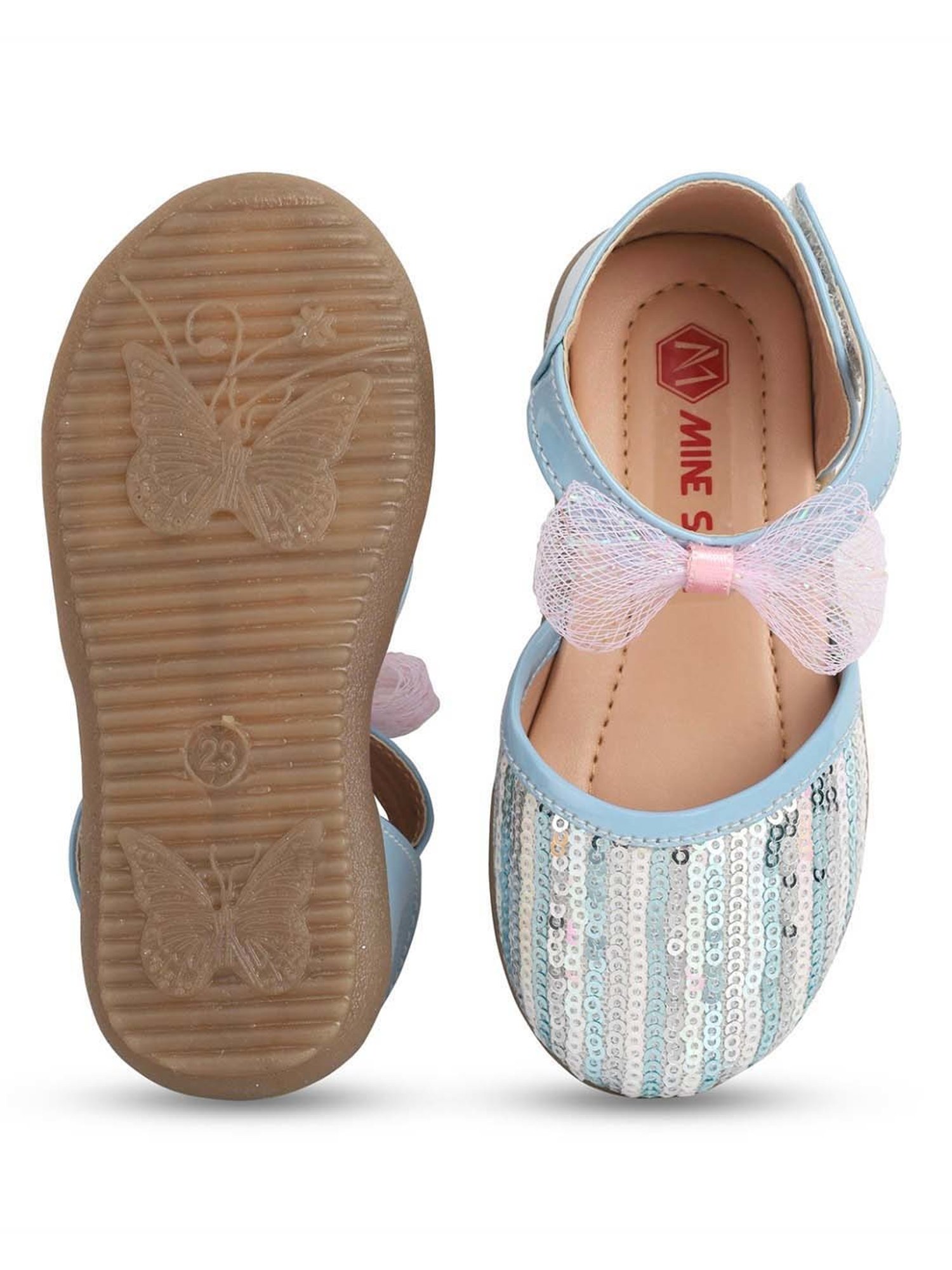 Minesole Kids Blue Casual Sandals