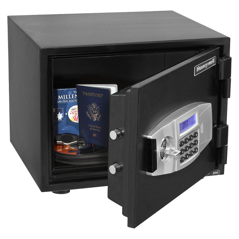 Honeywell Small Steel Security Safe 5101DOJ - Black