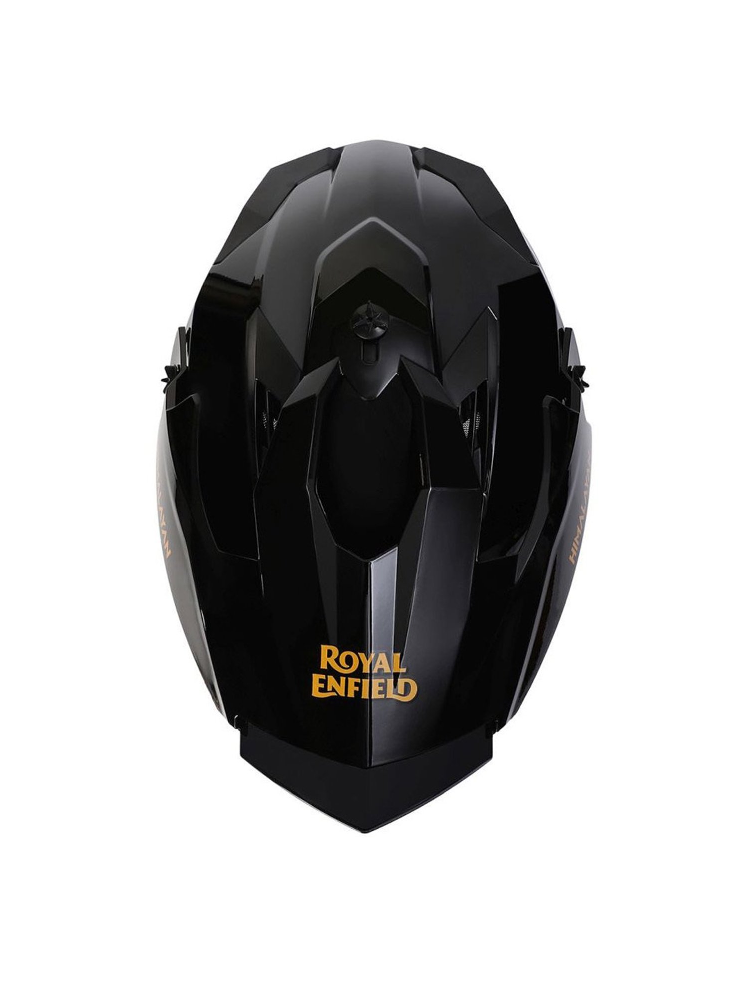 Royal Enfield Optimus MX Black Printed Helmet