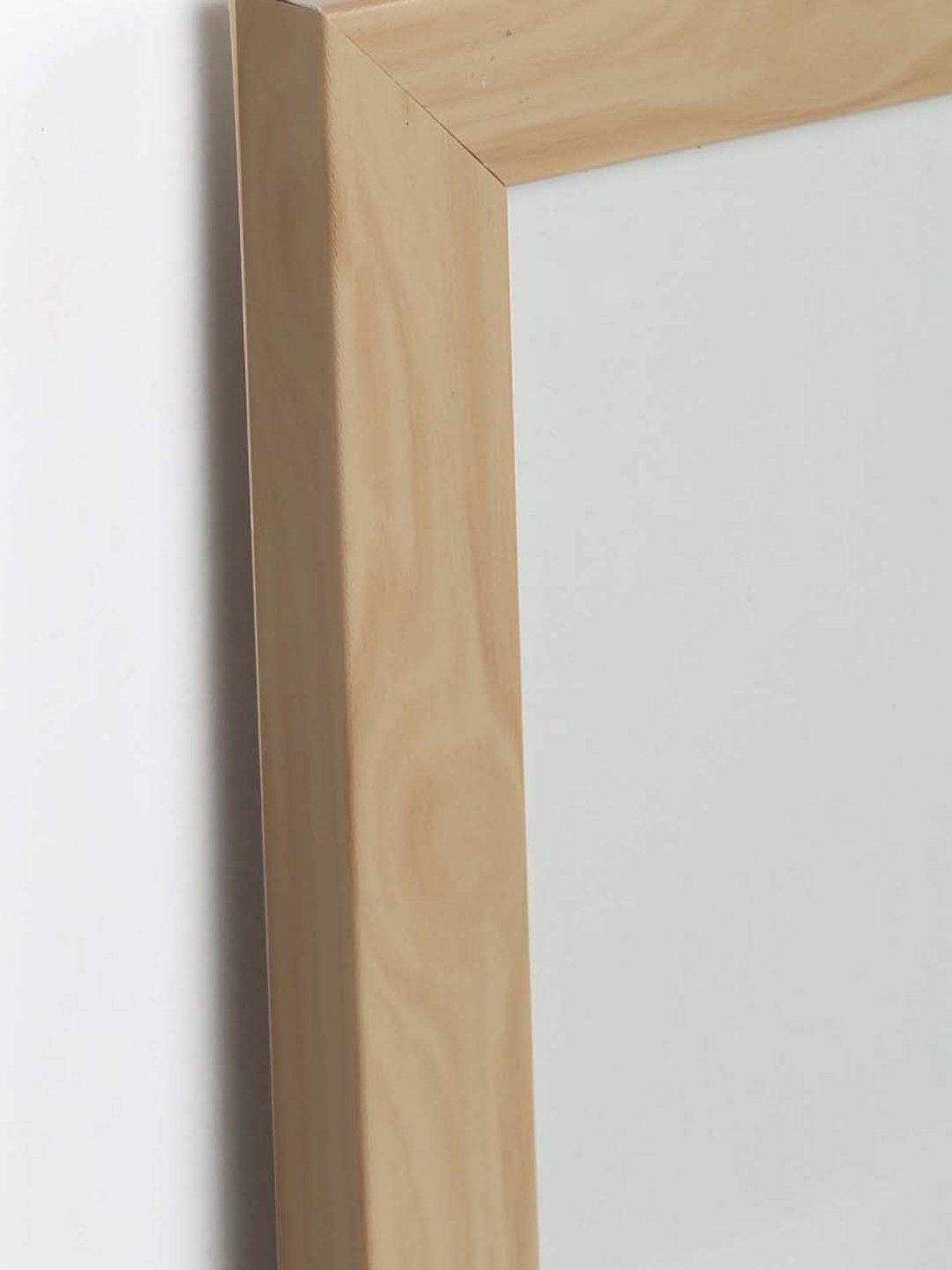 House This Green & White Digital Print Wood Wall Art