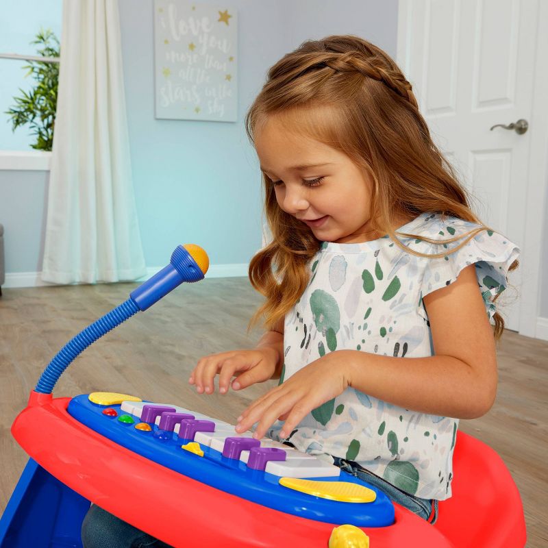 Little Tikes Sing-a-long Piano Musical Station Keyboard with Working Microphone