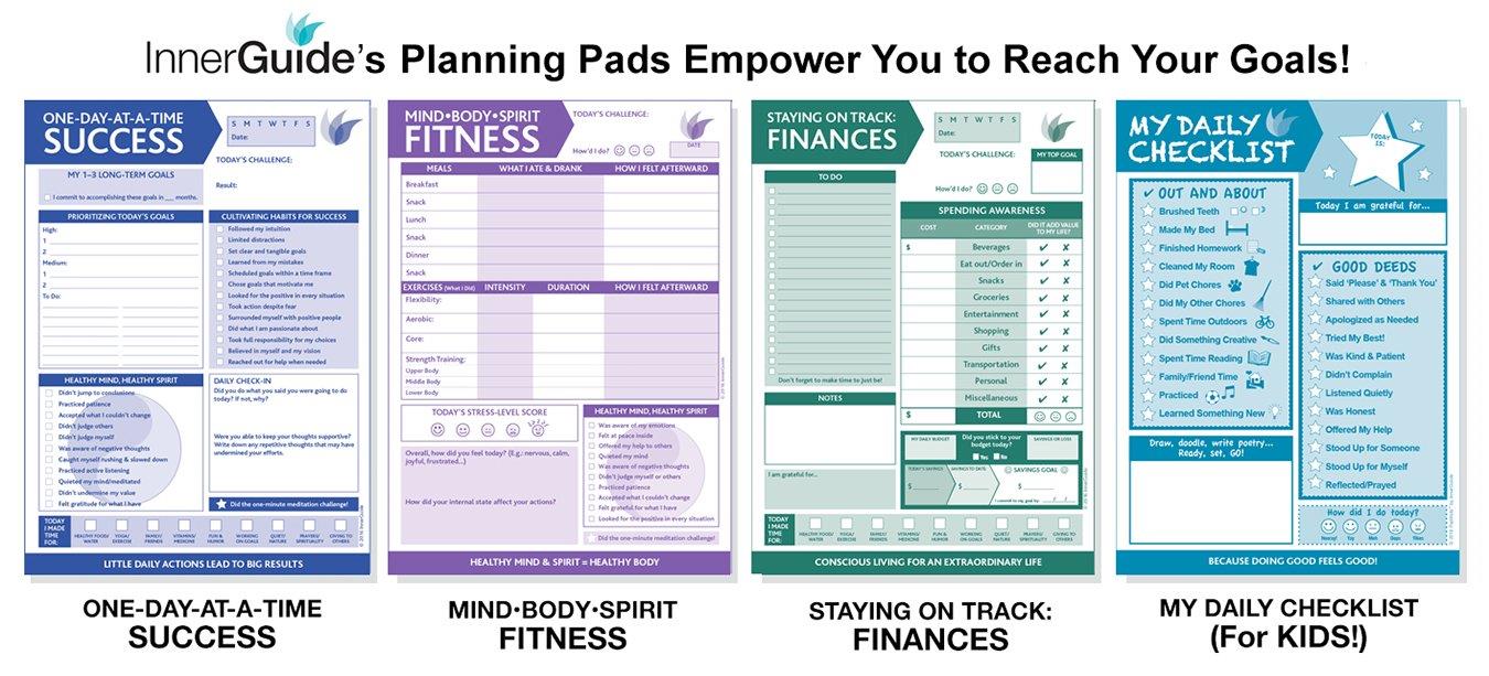 InnerGuide 90-Day Kids Daily Checklist Pad