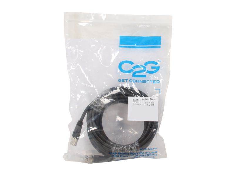 25 foot Red BJC High-flex 3G/6G HD SDI patch cable (Belden 1505F), BNC to BNC