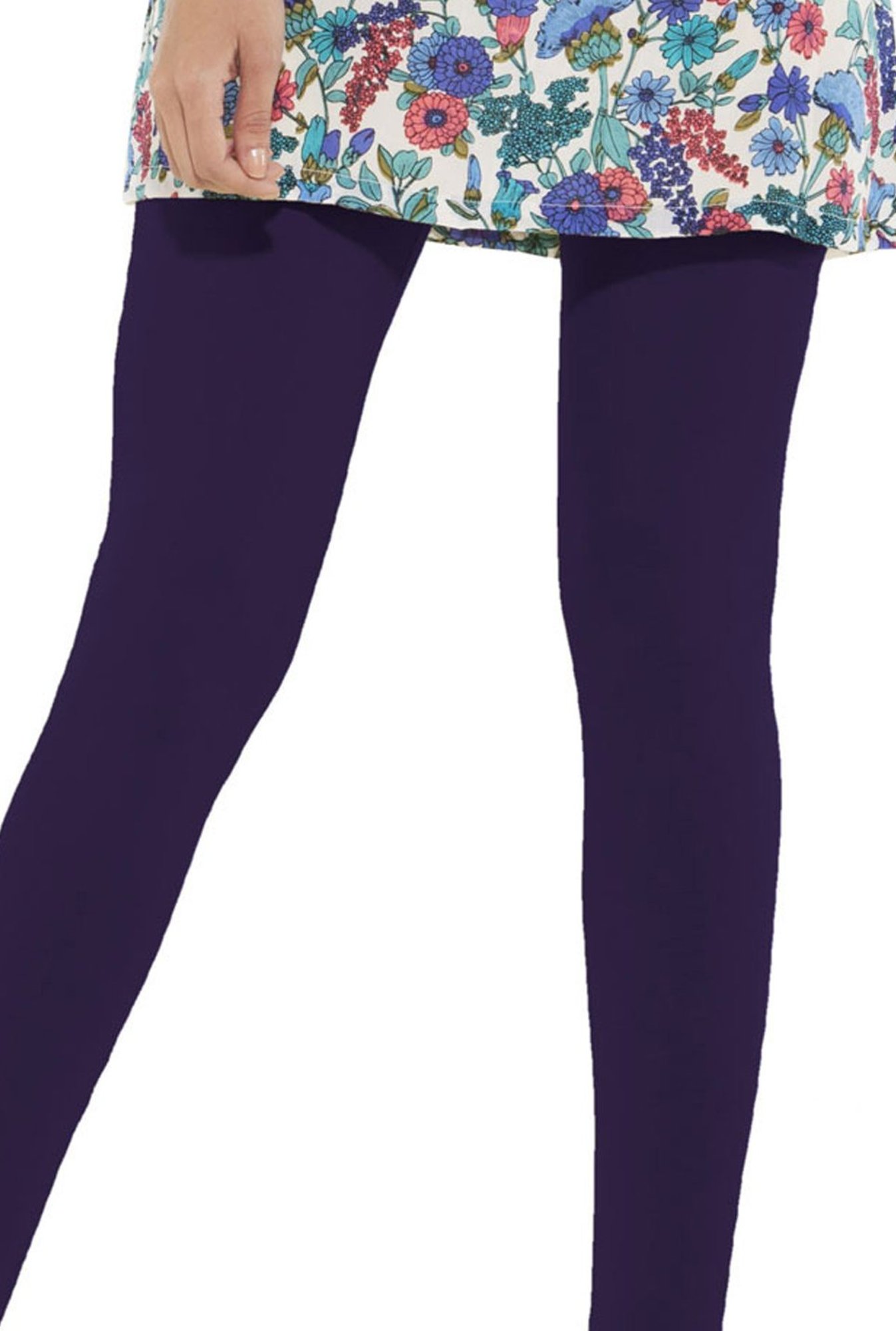 Go Colors Midnight Blue Skinny Fit Churidar