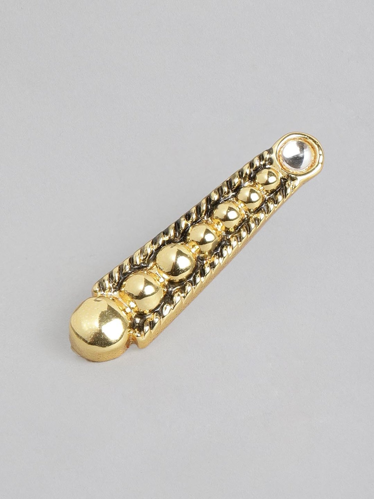 Estele Gold-Plated Traditional Kundan Necklace & Earring Set for Women