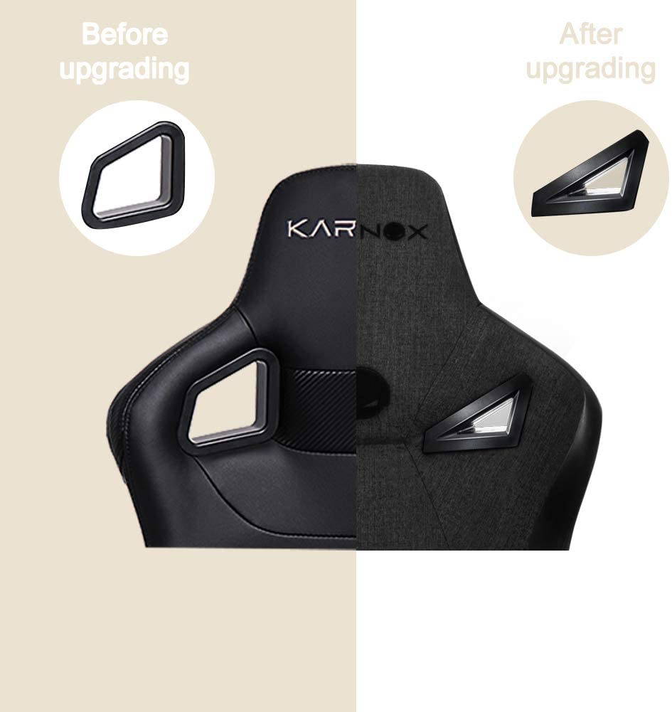 Gaming Chair, Racing Style Computer Desk Chair Padded Armrests Ergonomic Lumbar Support Adjustable Height