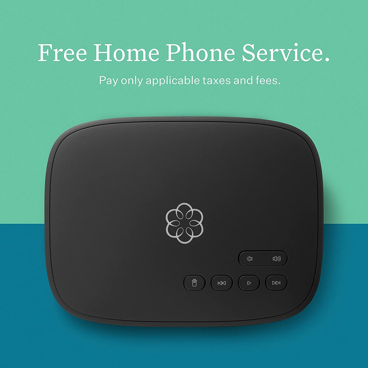 Ooma Telo VoIP Free Internet Home Phone Service and HD3 Handset. Affordable landline Replacement & Linx Wireless Phone Jack for Ooma Telo and Ooma Office VoIP Phone Systems