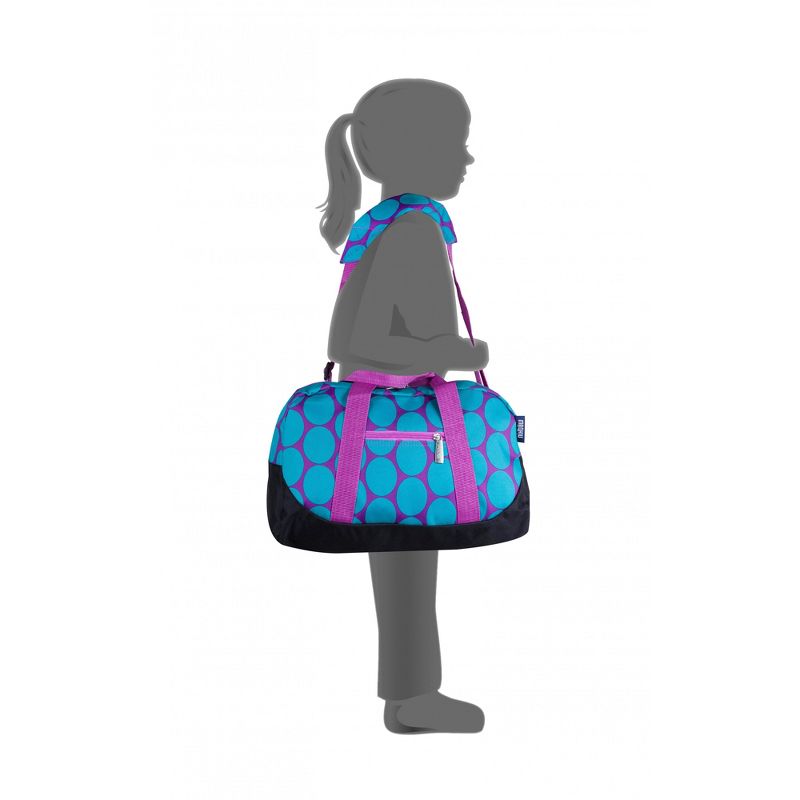 Big Dot Aqua Overnighter Duffel Bag