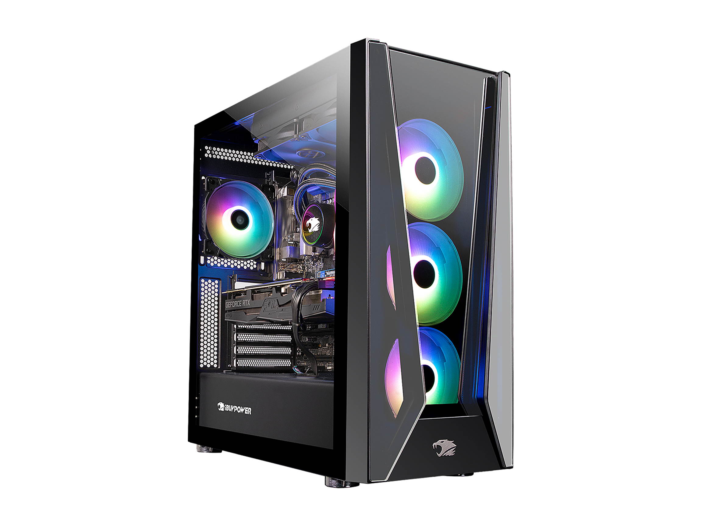 iBUYPOWER Gaming Desktop Trace5MR1003Ti Intel Core i7 11th Gen 11700KF (3.60 GHz) 16 GB DDR4 1 TB PCIe SSD NVIDIA GeForce RTX 3080 Ti Windows 10 Home 64-bit