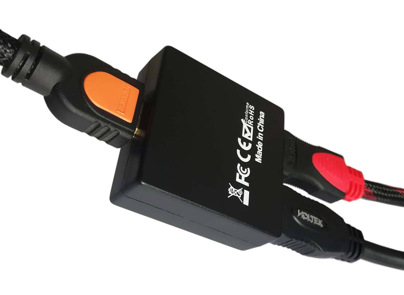 easyday HDMI Switch 4k HDMI Splitter, HDMI Switch Bi-Direction 4K HDMI Splitter 2 x 1/1 x 2 2 Ports HDMI Switcher Supports Ultra HD 4K 3D 1080P for PS4 Xbox Fire Stick Roku