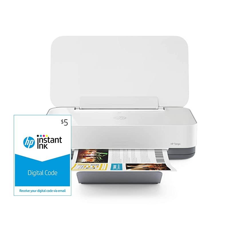 Tango Smart Wireless Printer (2RY54A) and Instant Ink $5 Prepaid Code