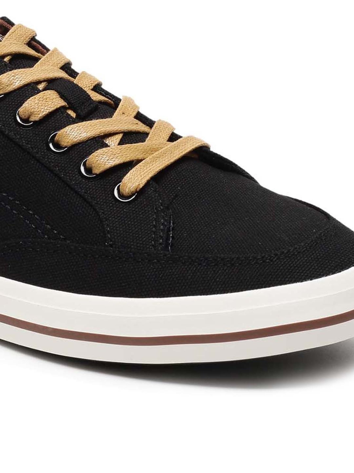 U.S. Polo Assn. Men's MONTON 4.0 Black Casual Sneakers