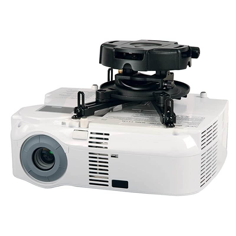 AV PRGUNV Precision Gear Projector Mount for Multimedia Projectors up to 50lb 22kg in Black
