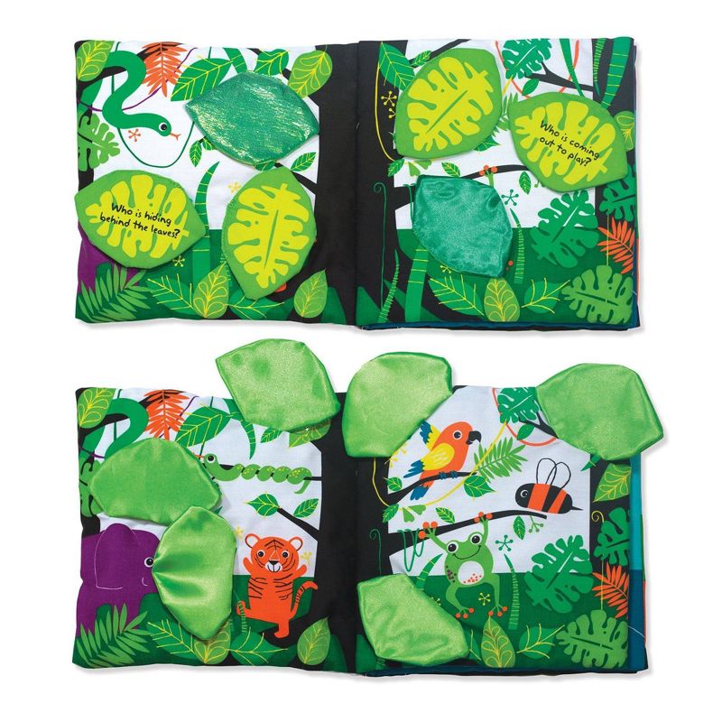 Melissa & Doug Soft Activity Baby Book - The Wonderful World of Peekaboo!