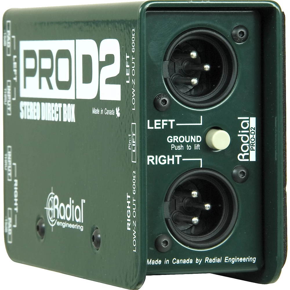 Radial Engineering ProD2 Passive Stereo Direct Box