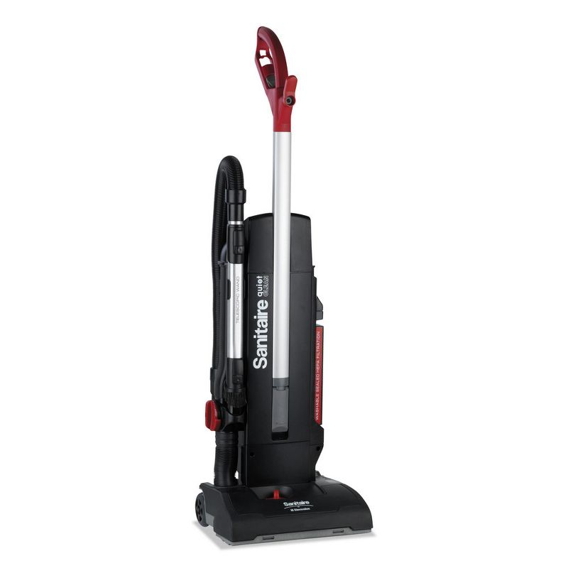 Sanitaire SC9180D MULTI-SURFACE 110V 11.3 Amp QuietClean 2-Motor Upright Vacuum - Black