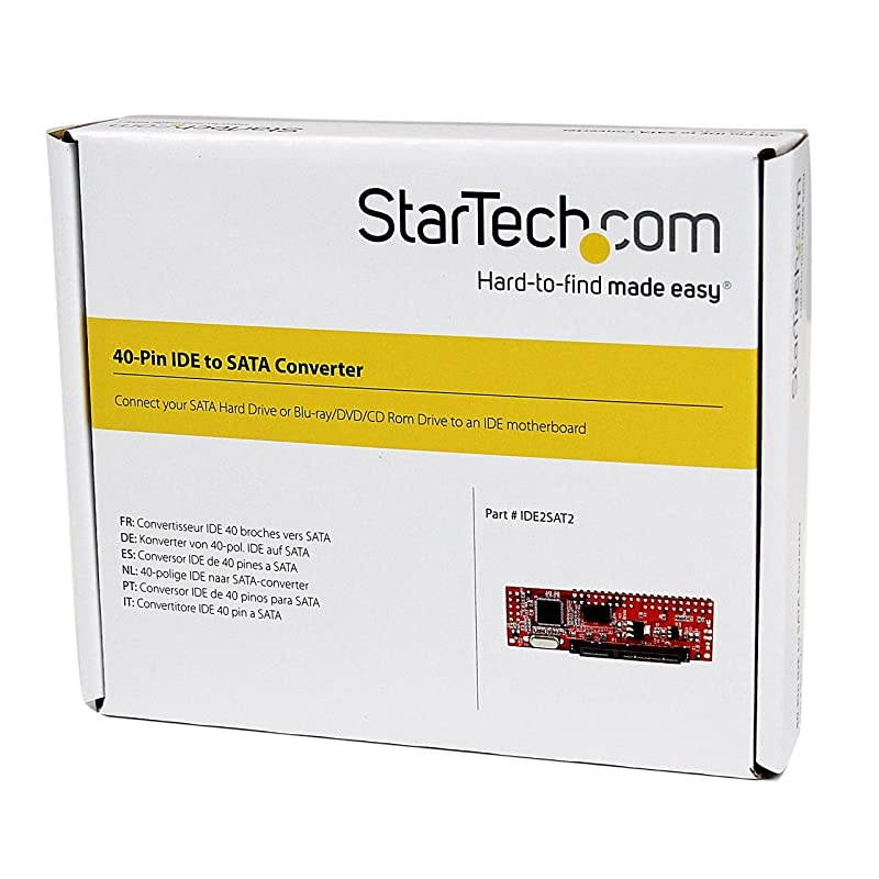 com IDE to SATA Hard Drive or Optical Drive Adapter Converter 40Pin PATA to 25quot SATA HDD SSD ODD Converter IDE2SAT2