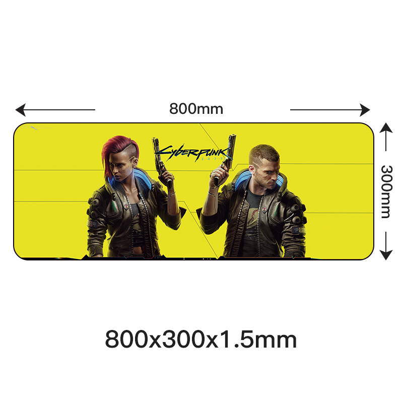 HISPETECH Large Gaming Mouse Pad for Cyberpunk 2077 Judy Alvarez V Samurai XL Computer Mousepad Custom
Speed Desk Mat For Laptop