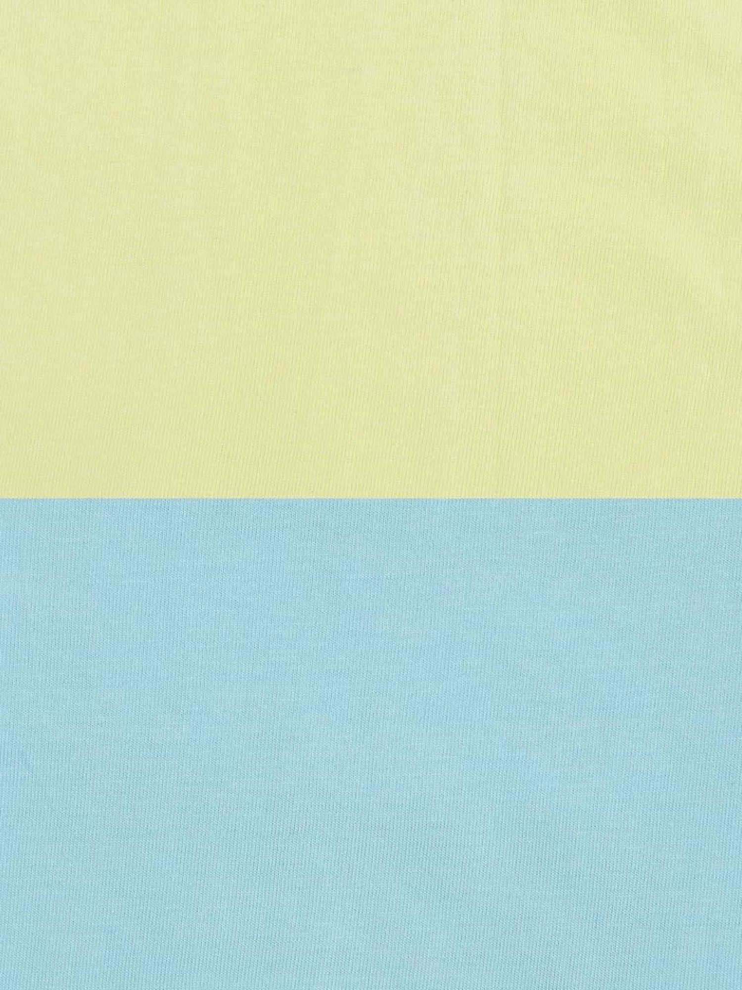 Pantaloons Baby Kids Yellow & Blue Cotton Printed Full Sleeves T-Shirt