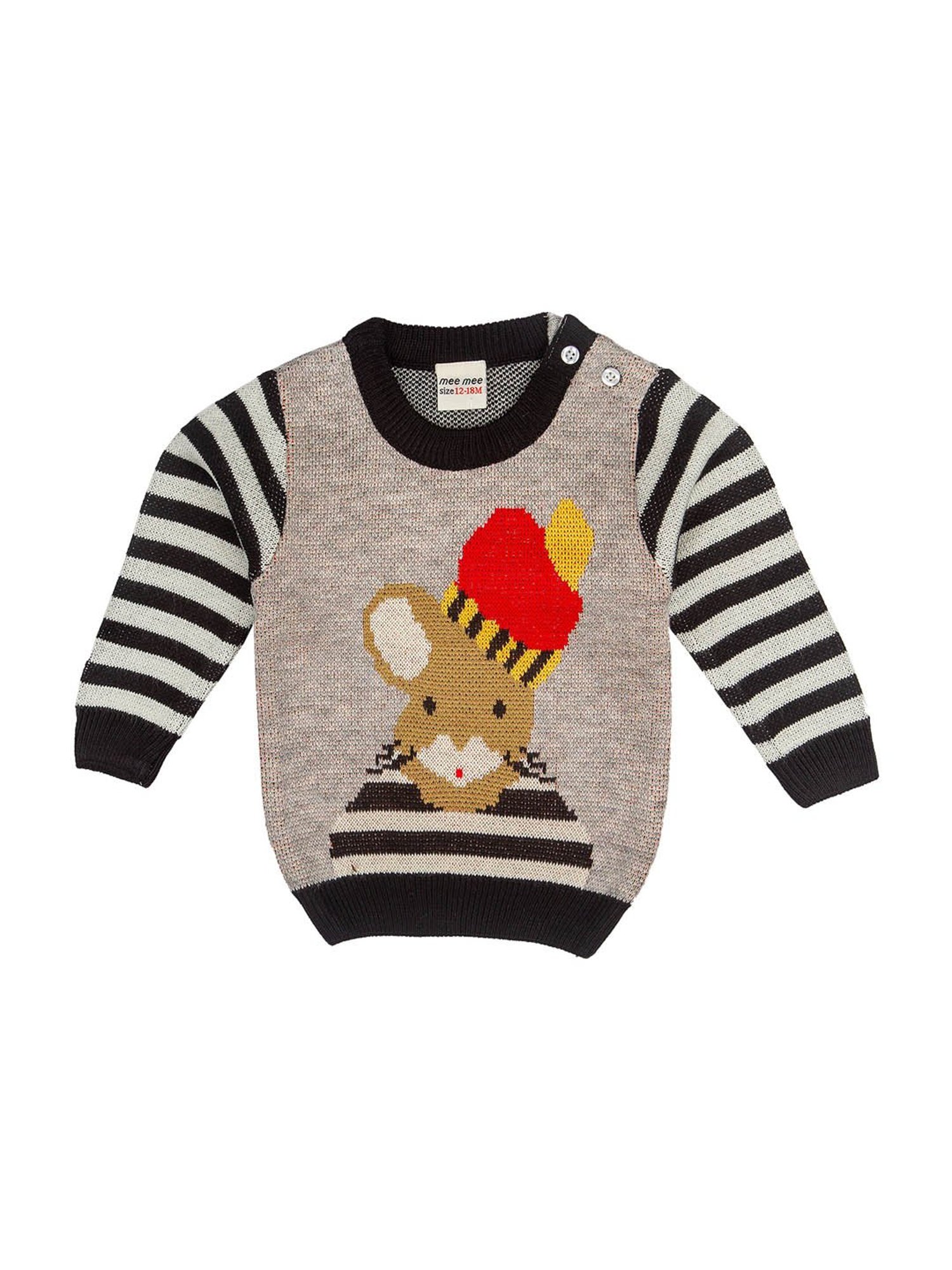 Mee Mee Kids Multicolor Printed Sweater