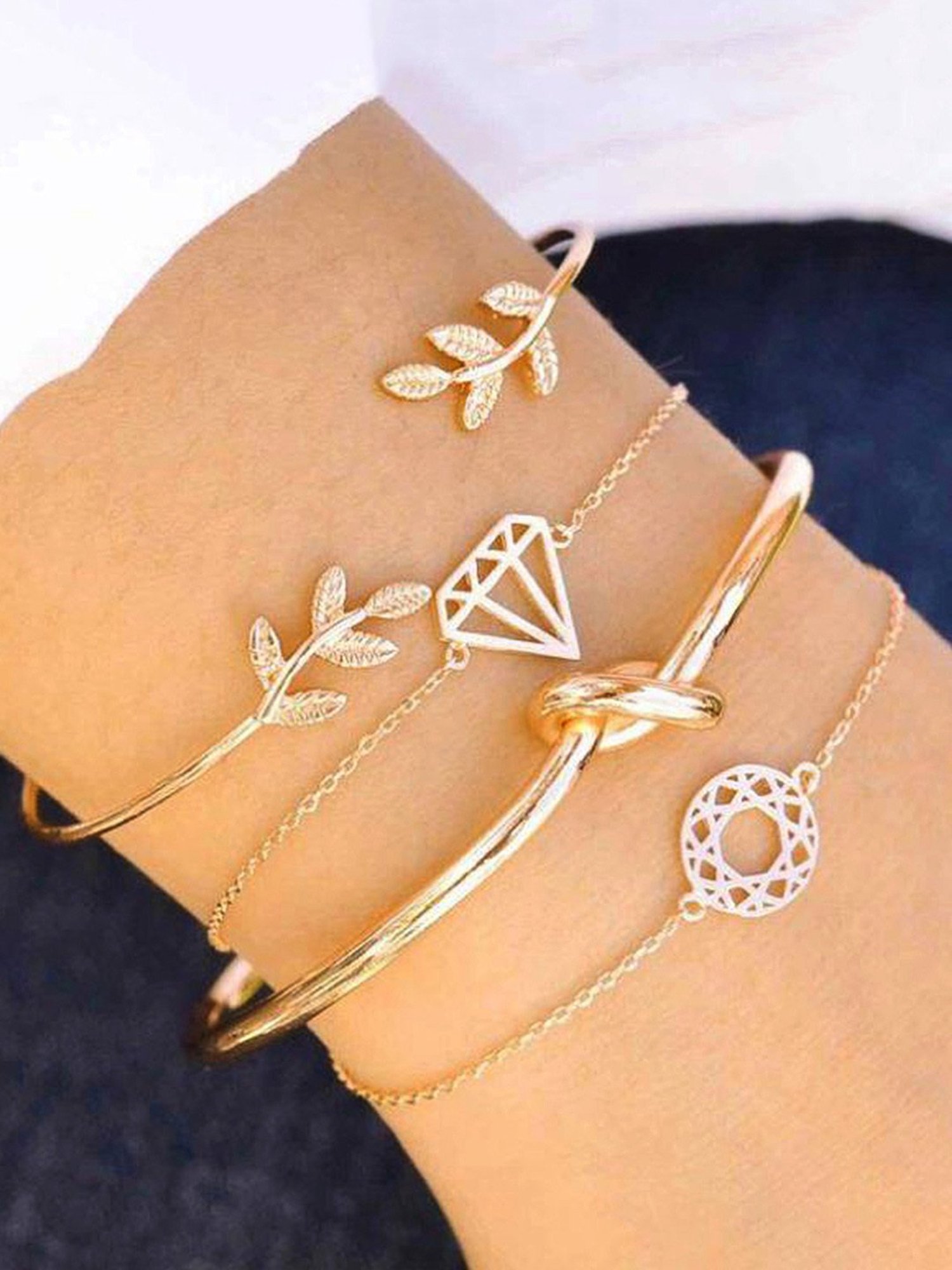 Bold by Priyaasi Trishul Rudraksh Silver-Plated Bracelet for Men