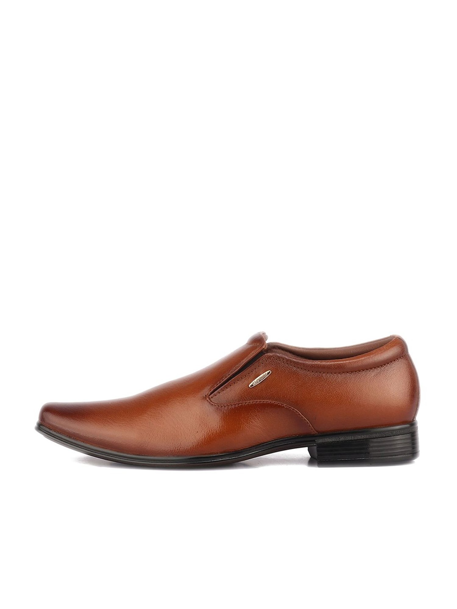 Red Chief Men's Tan Formal Slip-Ons