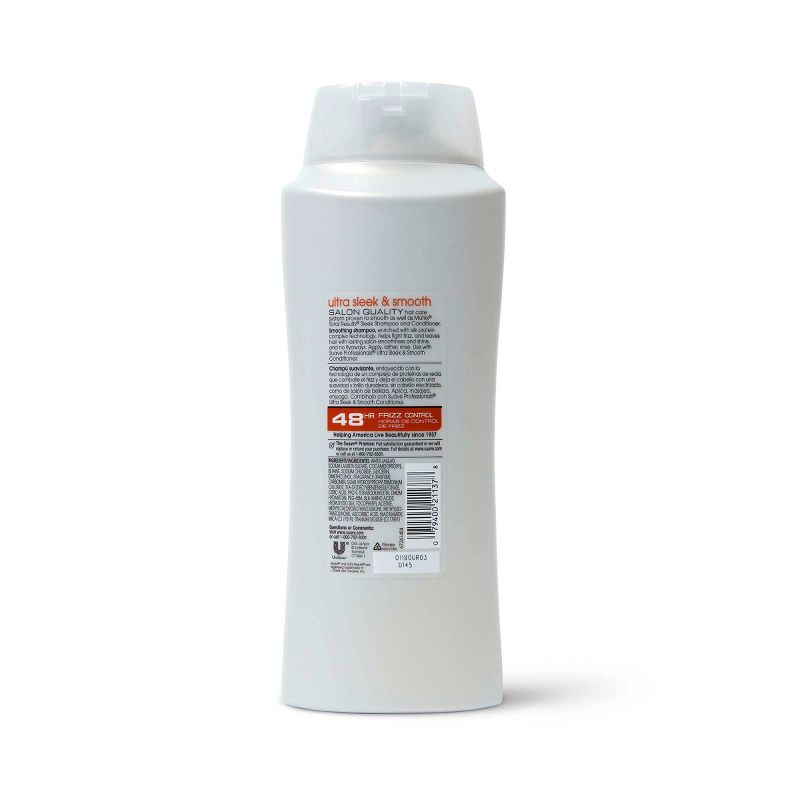 Suave Professionals Smoothing Shampoo for Frizz Control Ultra Sleek and Smooth - 28 fl fl oz