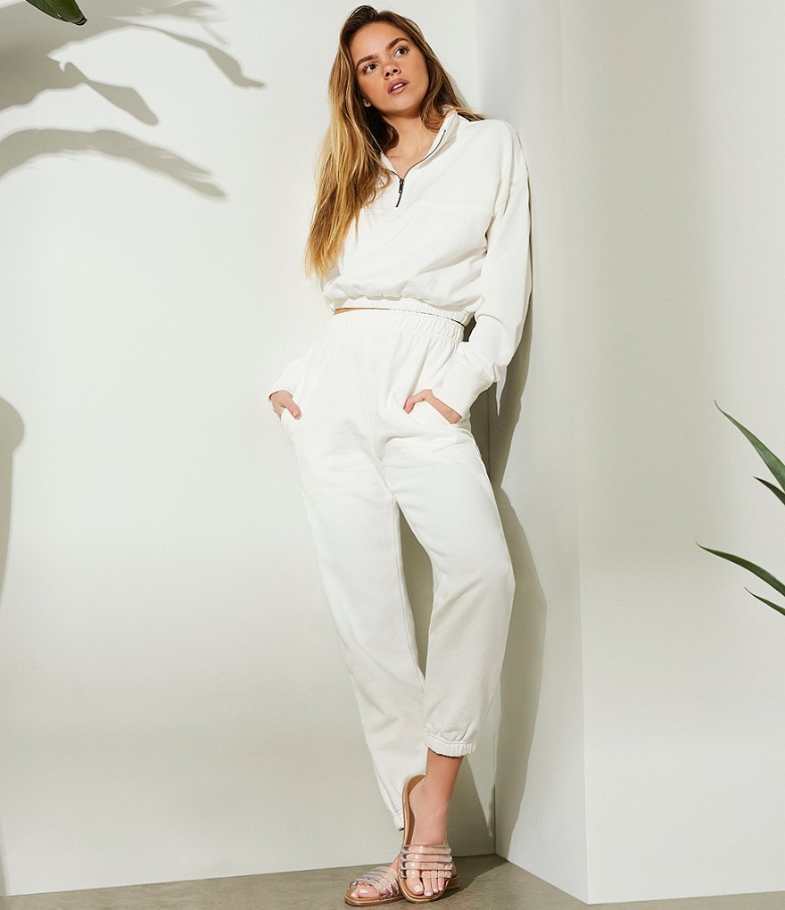 Sanctuary Perfect Knit Elastic Waist Pull-On Coordinating Sweatpants