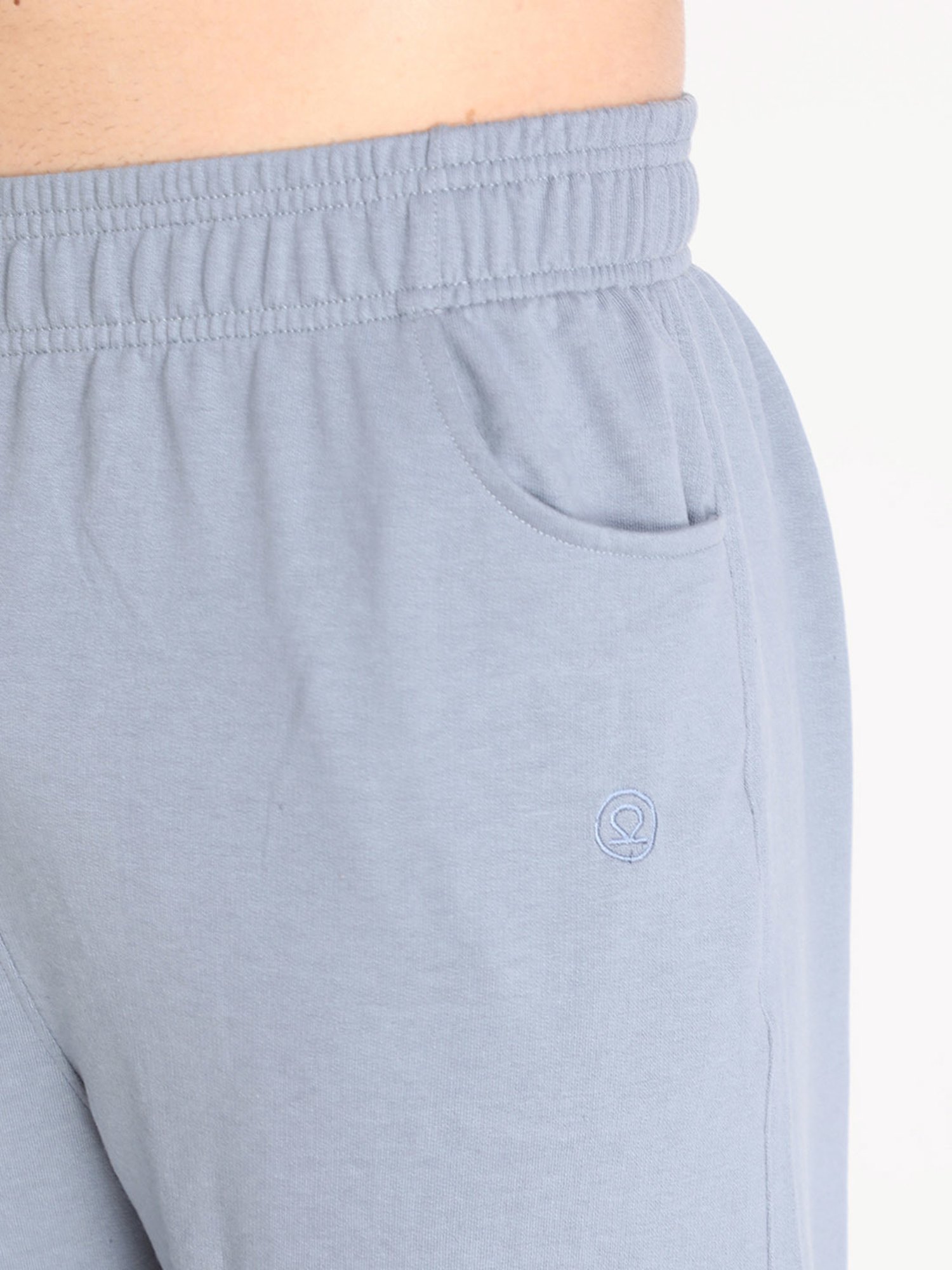 Chkokko Slate Grey Regular Fit Trackpants