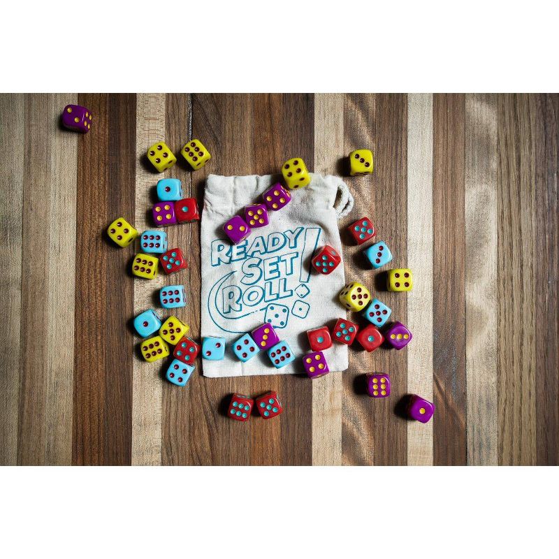 Chuckle & Roar Ready Set Roll! 10-in-1 Dice & Card Games Set