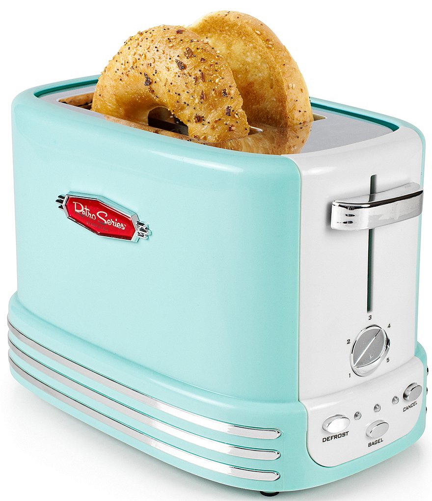 Nostalgia Electrics Retro 2-Slide Toaster