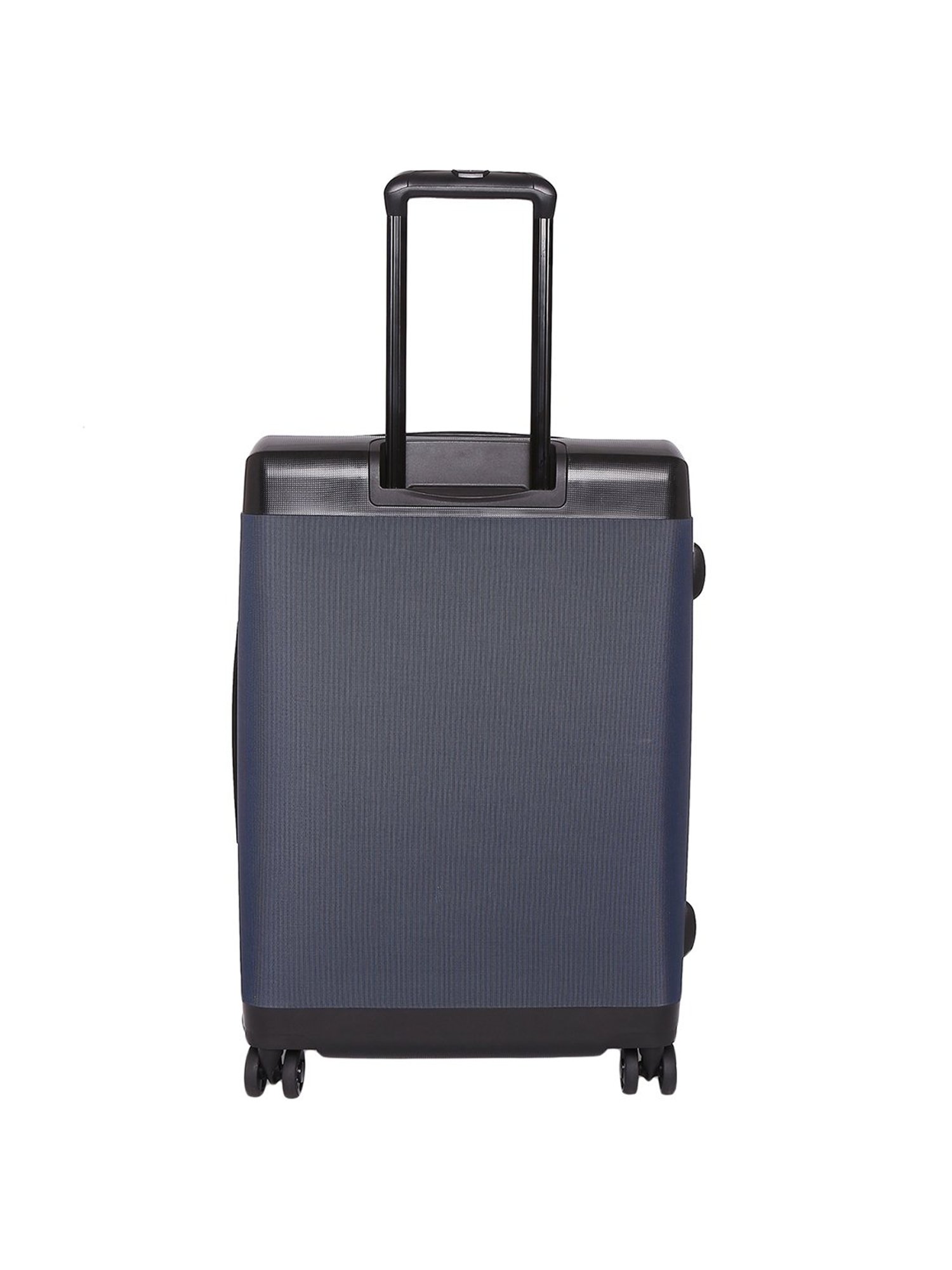Swiss Brand Perth Navy 8 Wheel Small Hard Cabin Trolley - 54 cm
