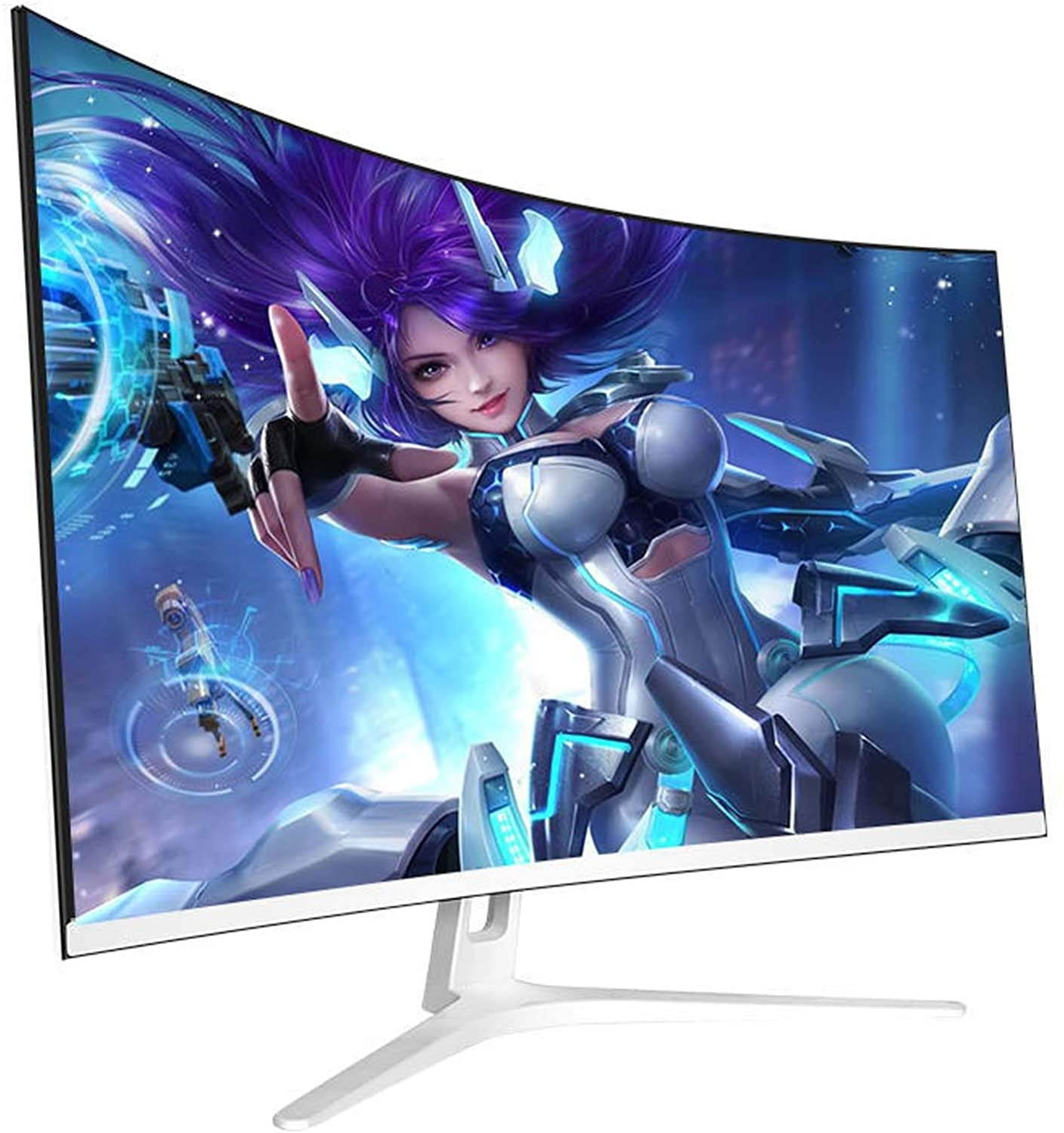 snmi 27inch Curved Monitor,Filter Blue Light Computer Monitor, 1920 X 1080 Resolution,178&deg; Wide Angle,1800R Curvature,HDMI,VGA