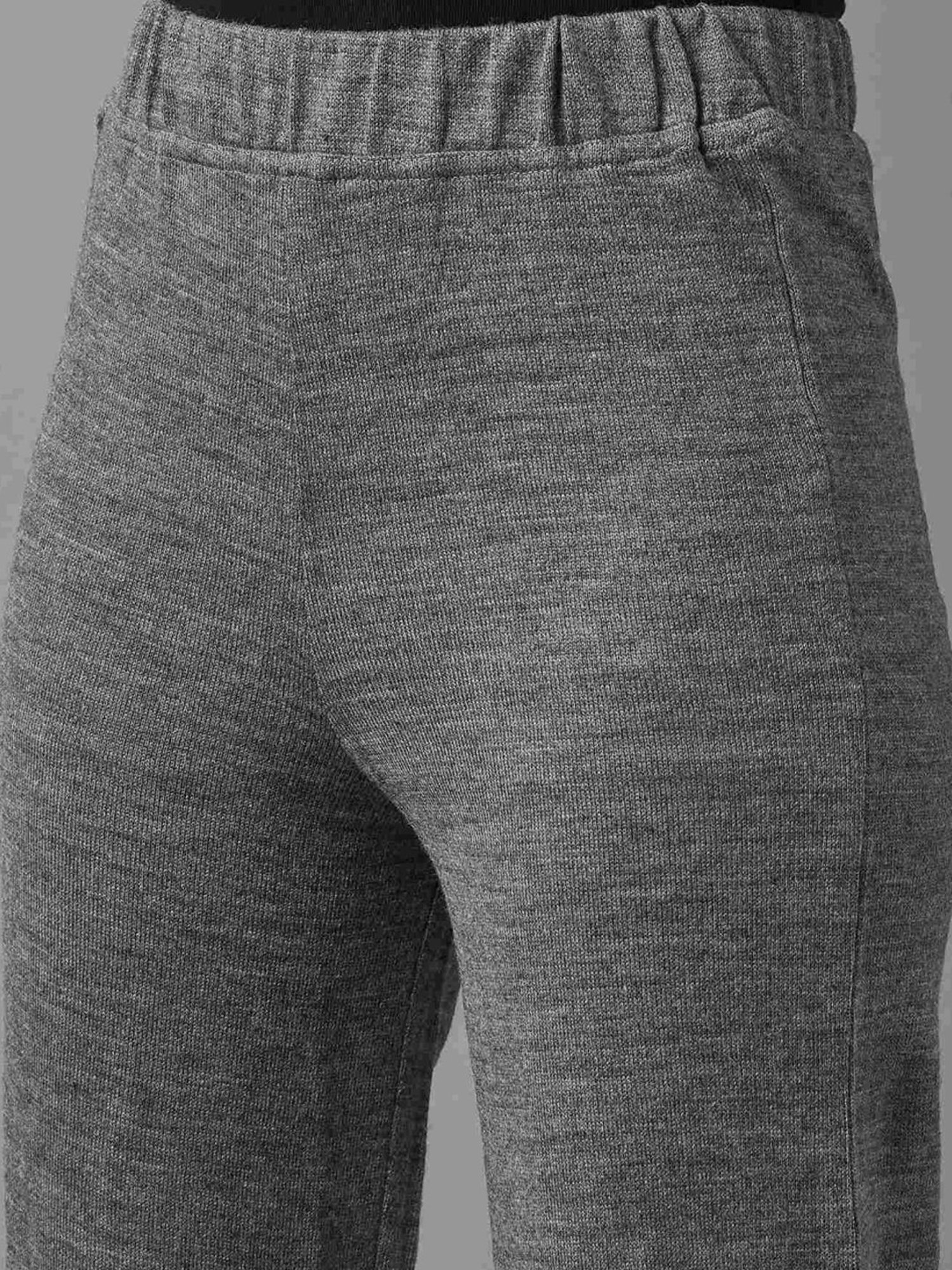 Elleven Grey Plain Palazzos