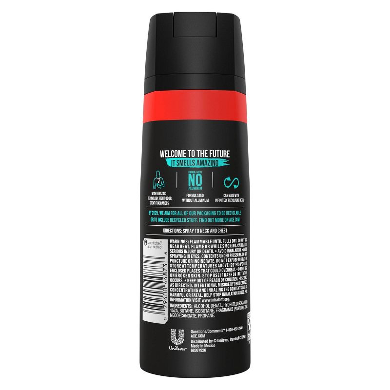 AXE Apollo All-Day Fresh Deodorant Body Spray - 5.1oz