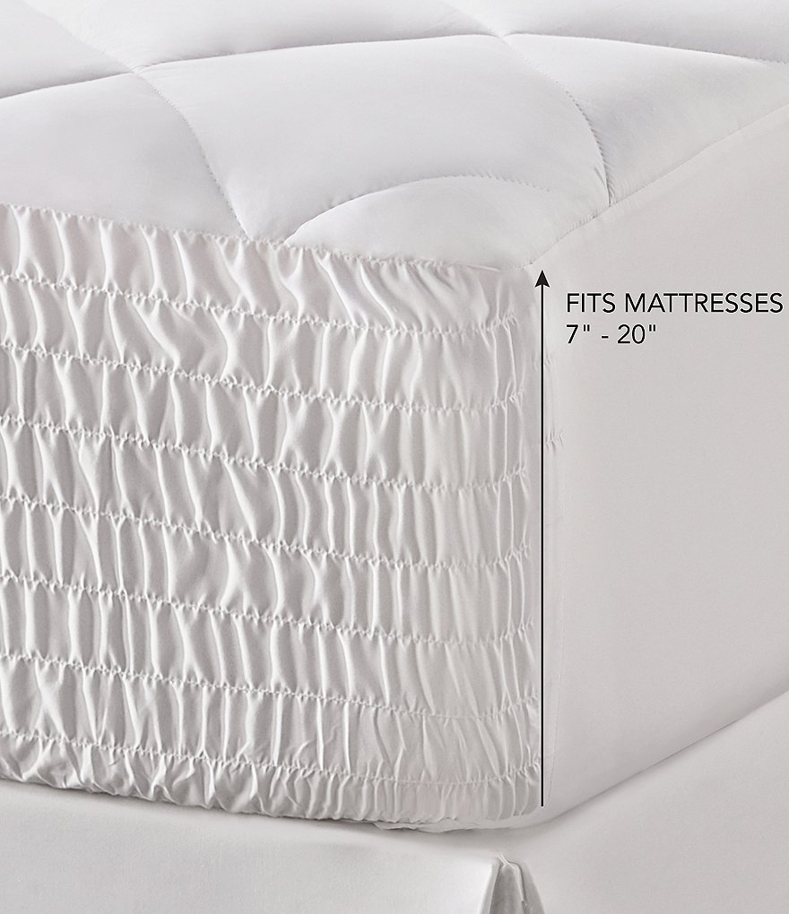 J. Queen New York Royal Fit Cotton Top Mattress Pad
