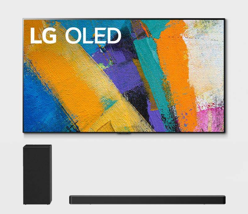 LG OLED77GXP 77" 4K Ultra High Definition OLED Smart Gallery TV with a LG SN6Y 3.1 Channel DTS Virtual High Resolution Soundbar and Subwoofer Bundle (2020)