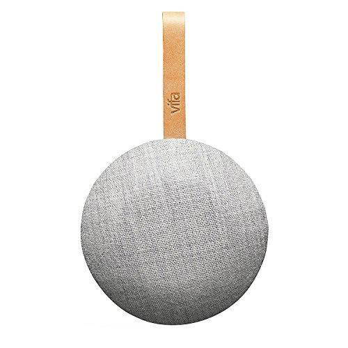 Vifa Reykjavik Sleek Compact HiFi Rechargeable Bluetooth Sandstone Grey Speaker