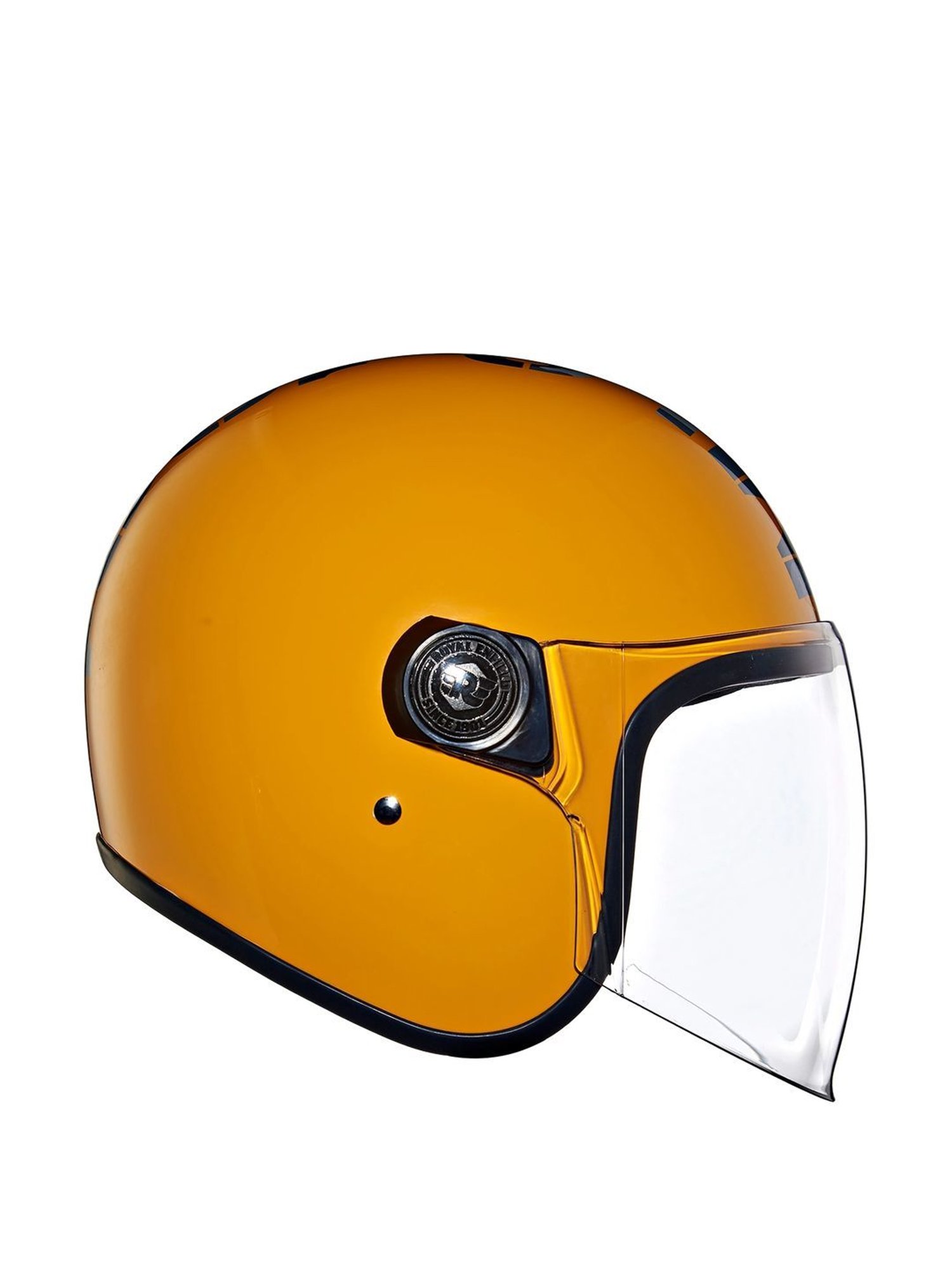 Royal Enfield Gt Yellow Printed Medium Helmet