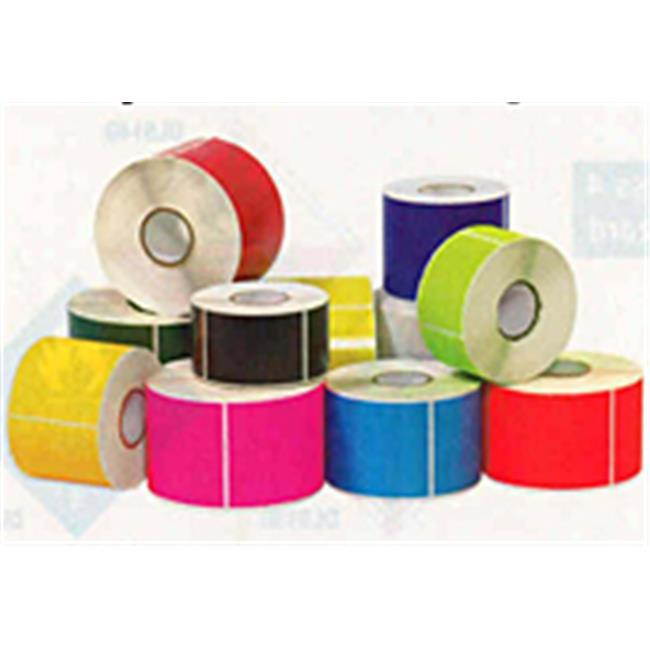 Box Partners DL633C 3 in. x 6 in. Light Blue Inventory Rectangle Labels