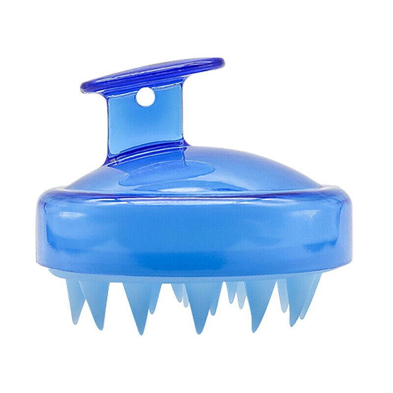 Silicone Shampoo Scalp Shower Body Washing Hair Massage Massager Brush Comb
