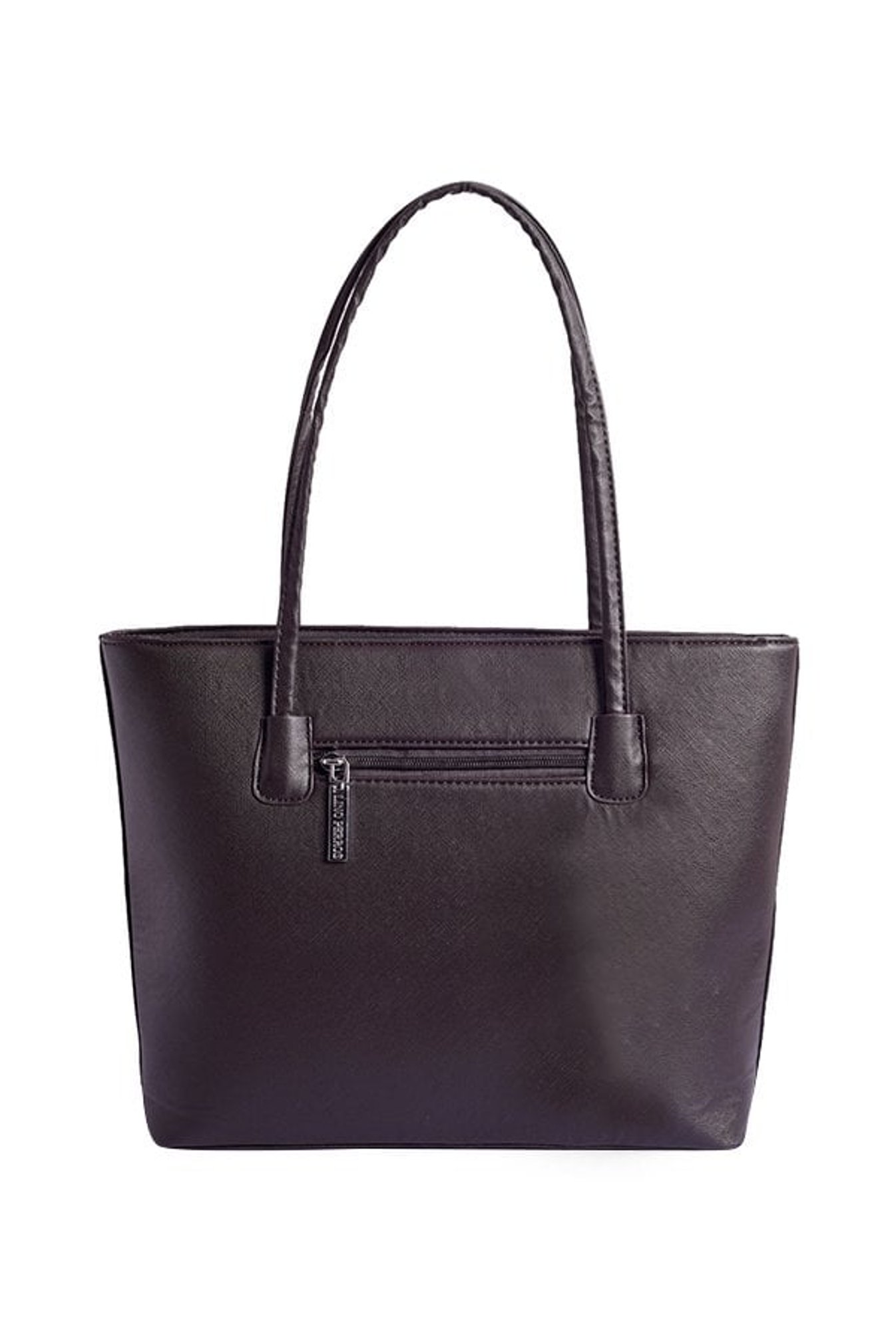 Lino Perros Dark Brown Solid Shoulder Bag