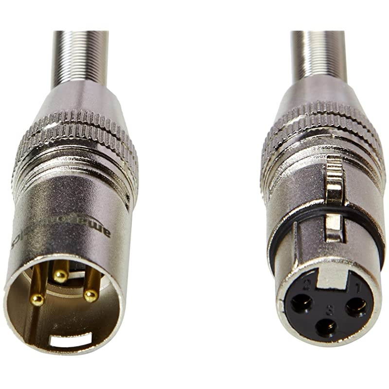 3 Pin Microphone Cable 152 m50f Silver