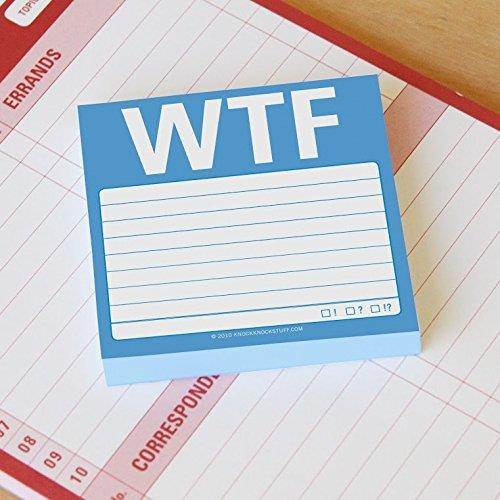 Knock Knock WTF Sticky Notes (12422)