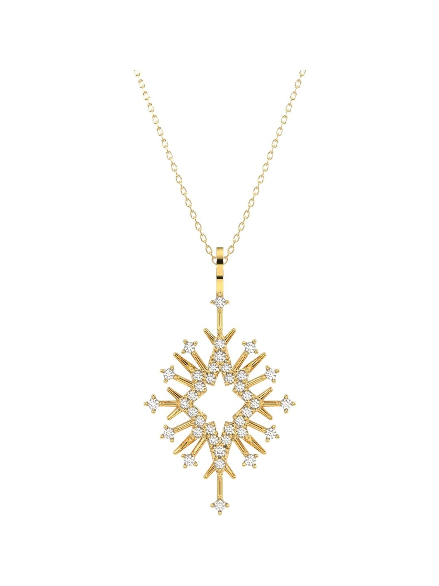 Silvermist 925 Sterling Silver Harper Chain Pendant for Women & Girls